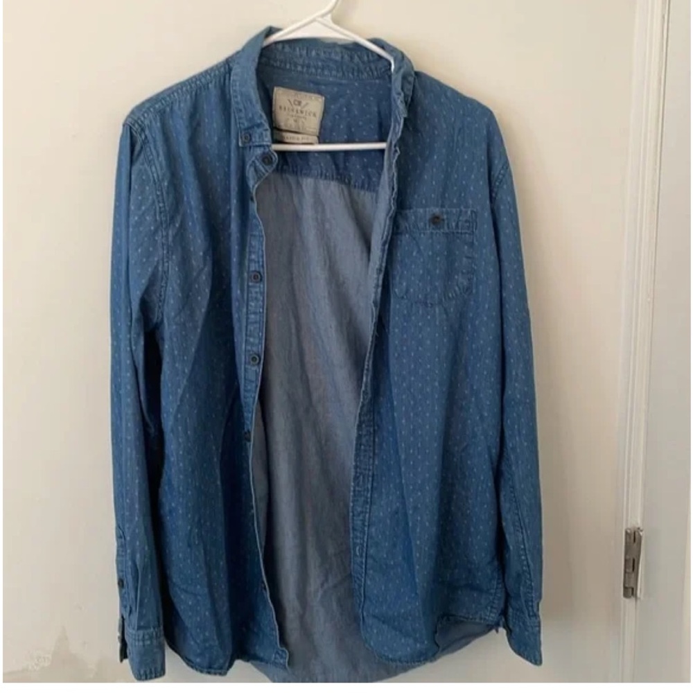 Cotton On Brunswick Garments Chambray Button-down Shirt